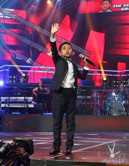 The Voice Kids Season 3 grand champion Joshua Oliveros