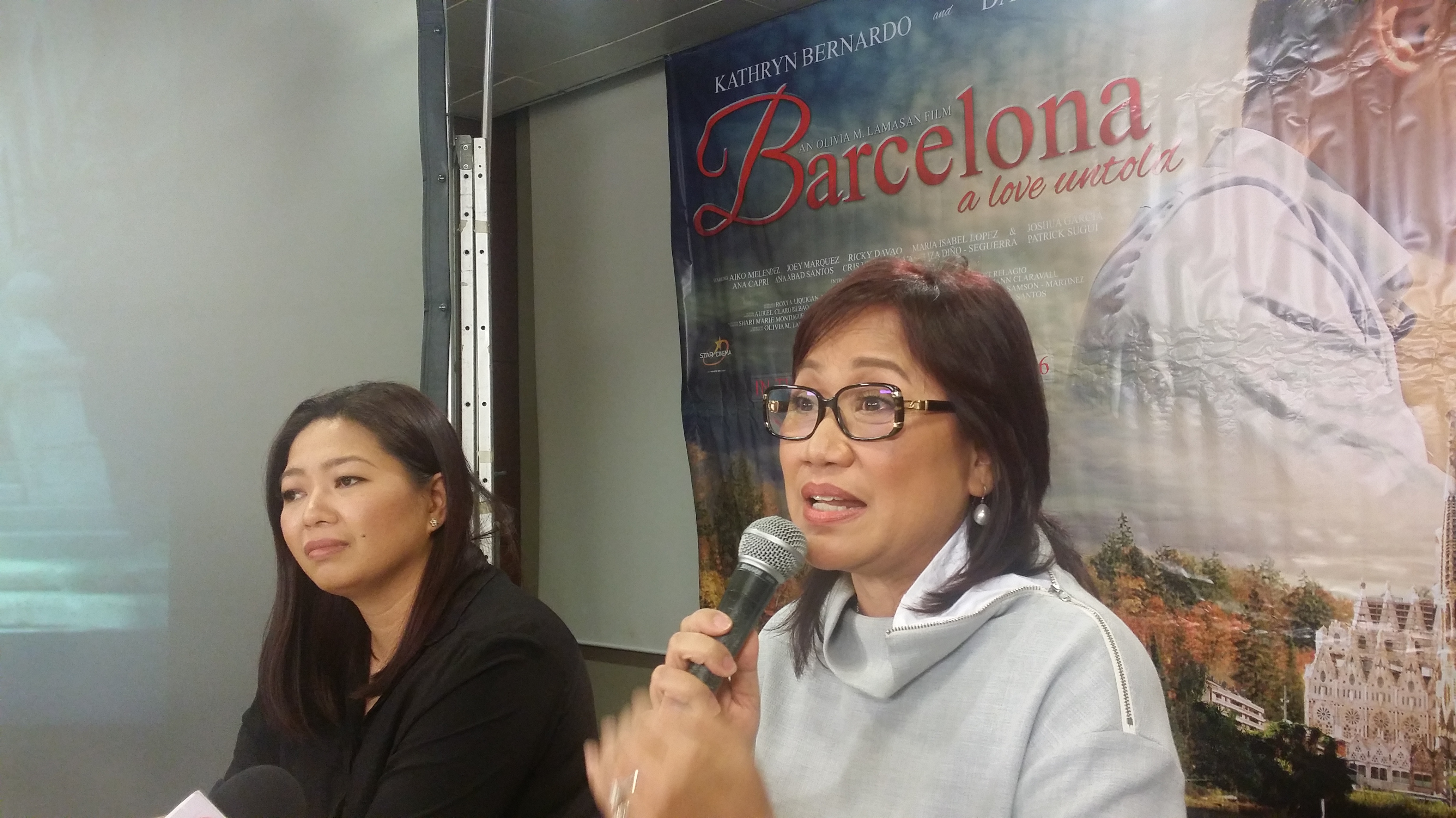 Carmi Raymundo and Direk Olivia Lamasan