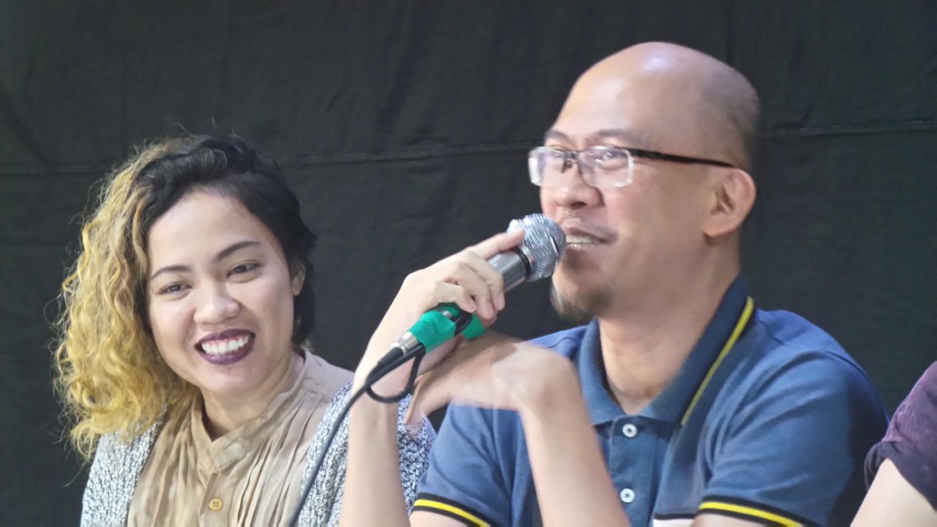 Director: Hazel Gutierrez and Playwright: Carlo Vergara