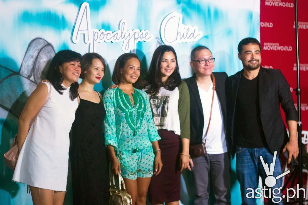 Producer Monster Jimenez, Annicka Dolonius, Ana Abad Santos, Gwen Zamora, director Mario Cornejo and Sid Lucero