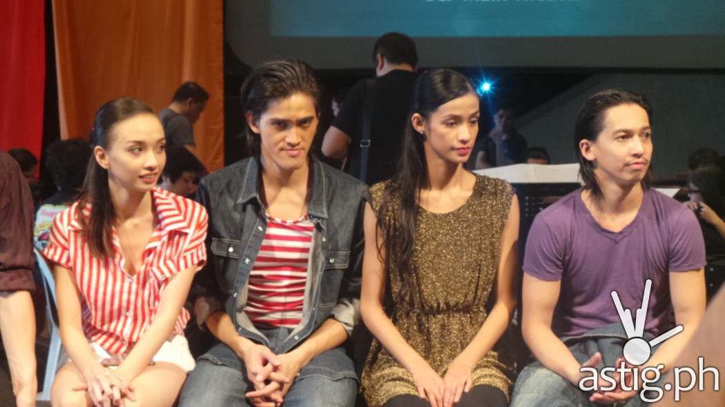 Dancers: Denise Parungao, Gary Corpuz, Rita Angela Winder and Jean Marc Cordero