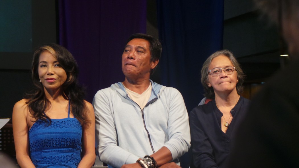 Dancers: Ednah Ledesma, Butch Esperanza and Edna Vida