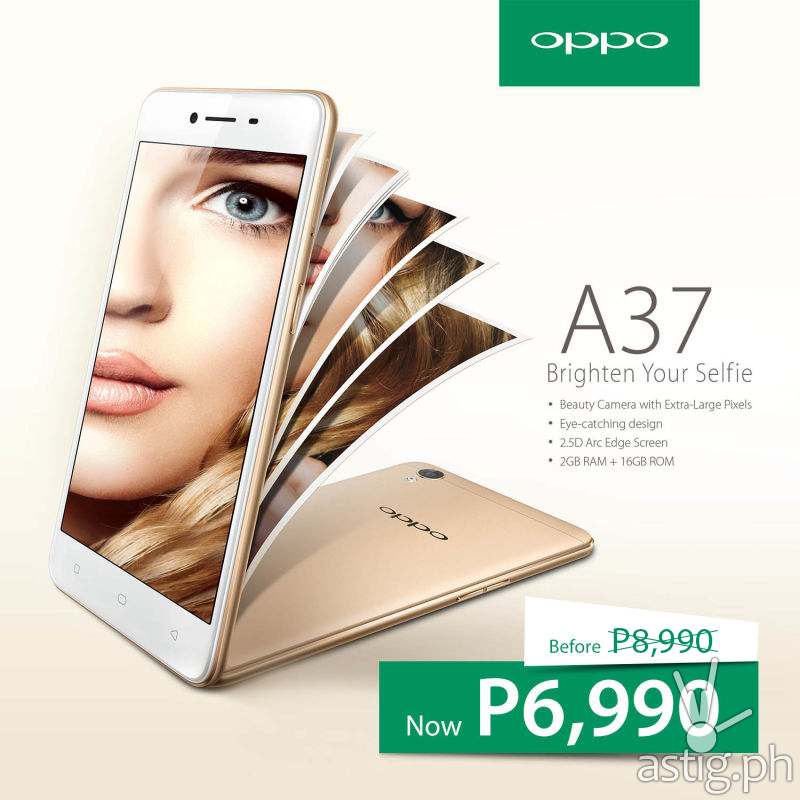 OPPO A37 Philippines price drop