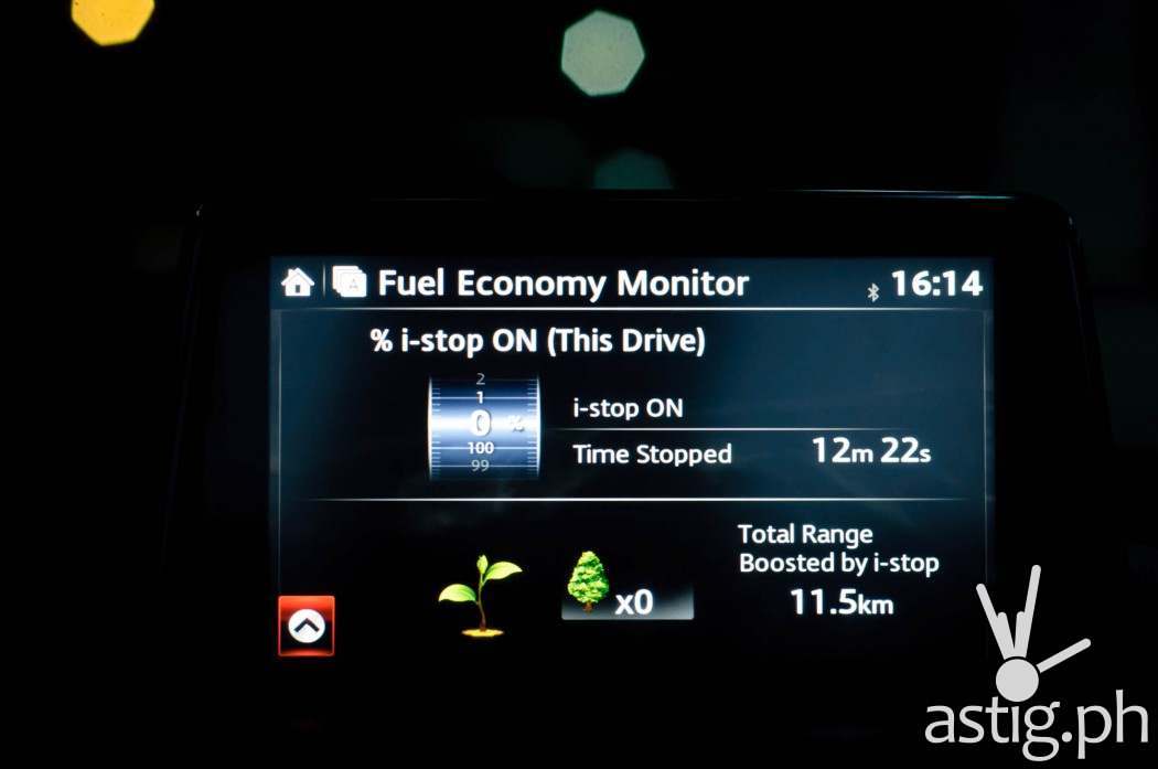 We really got to test the i-Stop system thanks to heavy traffic in Manila - Mazda3 2.0 Sedan 2017 Skyactiv-R