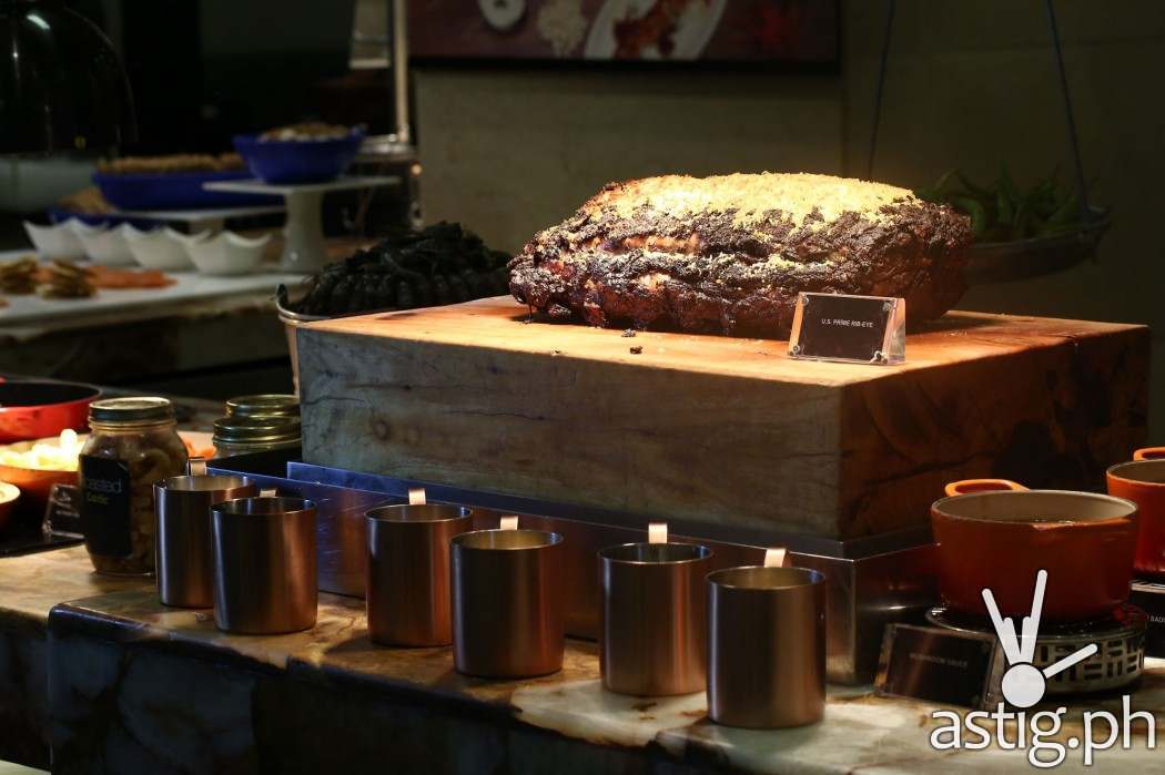 Carving Station with US Certified Angus Beef at Marriott Cafe