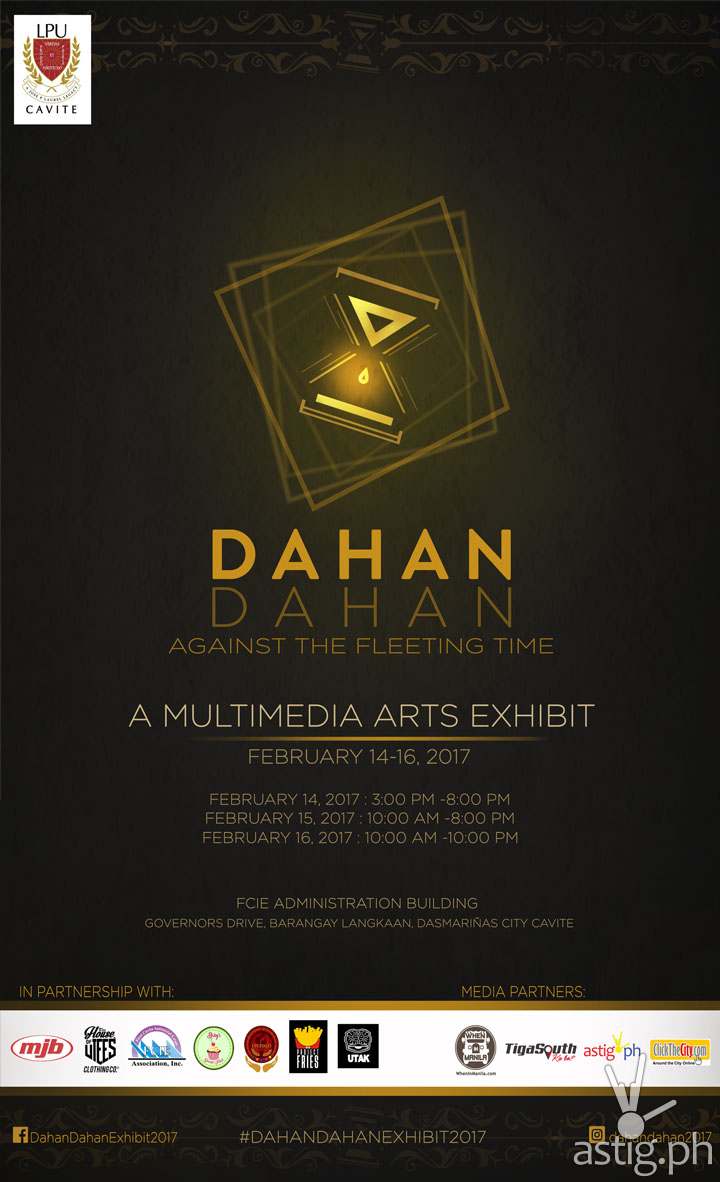 Dahan-Dahan Against the Fleeting Time event poster