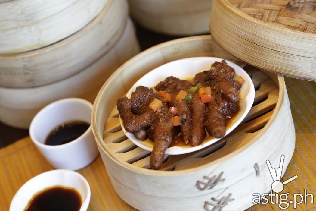 Chicken Feet with homemade sauce at Man Ho