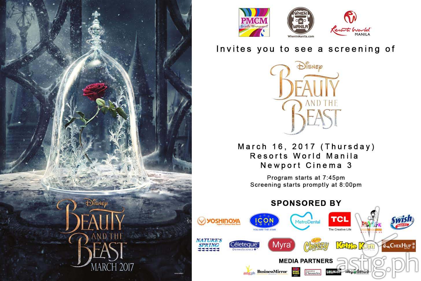 beauty and the beast poster