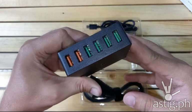 AUKEY PA-T11 6-port wall charger unboxing [video]