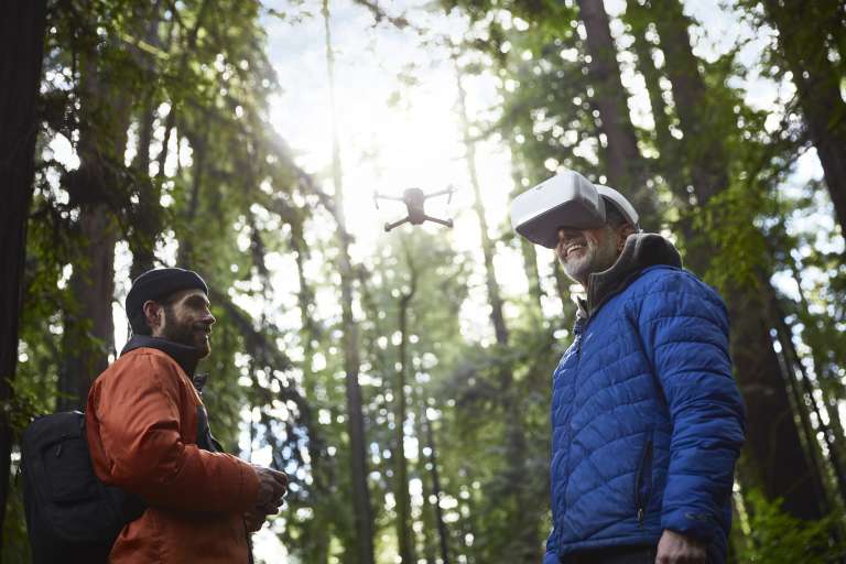 DJI Goggles - Flying With Friend