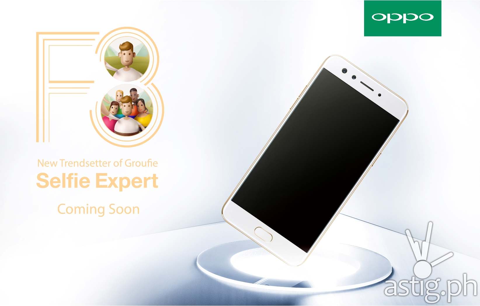 OPPO F3 groufie smartphone
