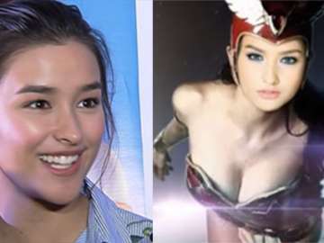 Photoshopped photo of Liza Soberano as Darna