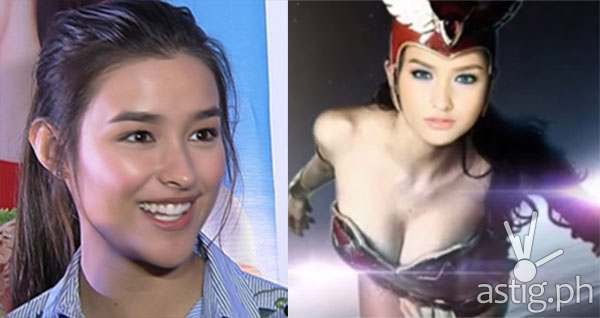 Photoshopped photo of Liza Soberano as Darna
