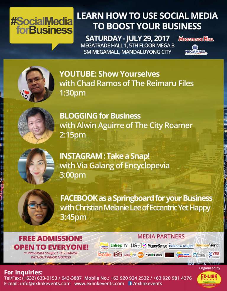 Social Media Seminar PBEX 2017