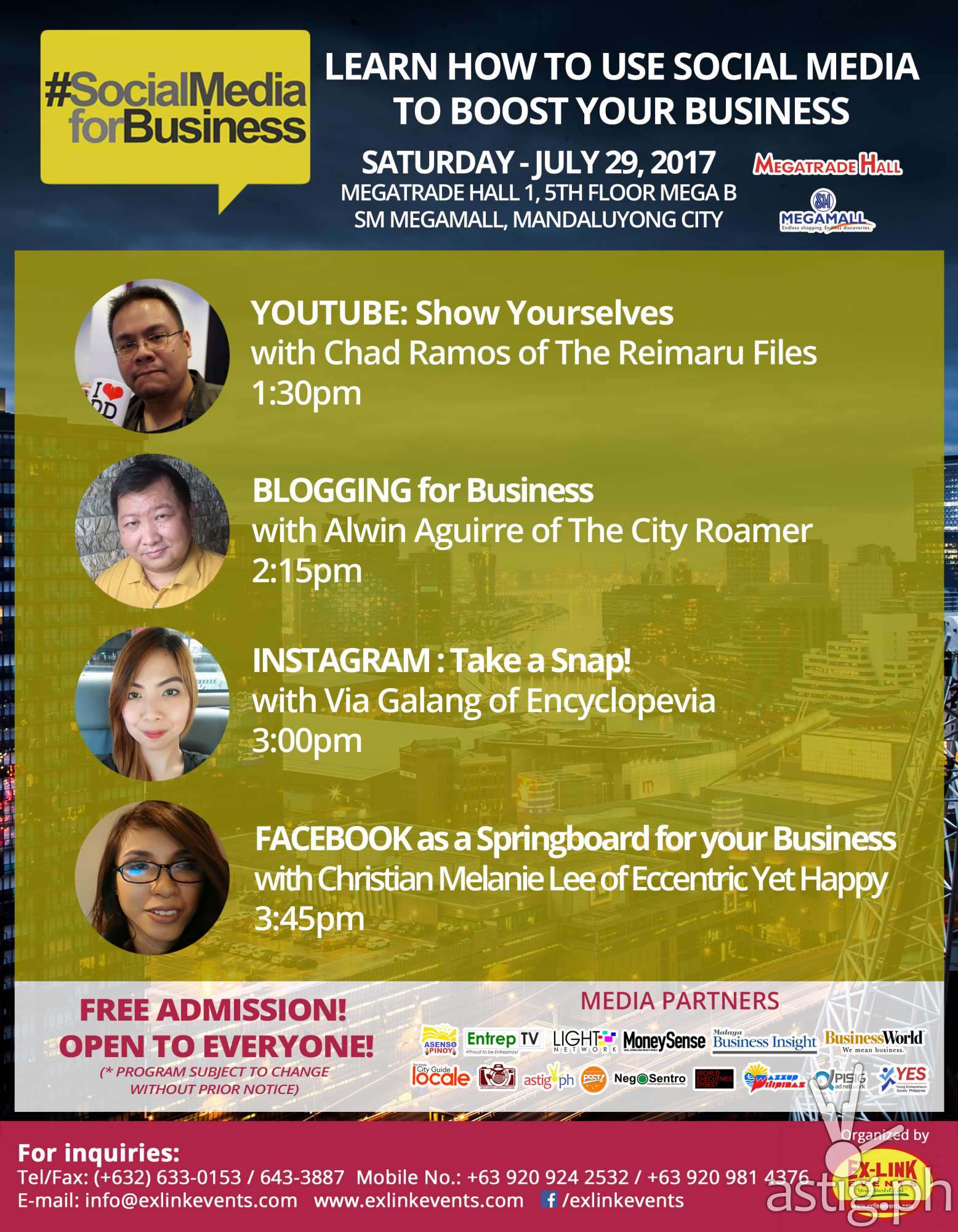Social Media Seminar PBEX 2017