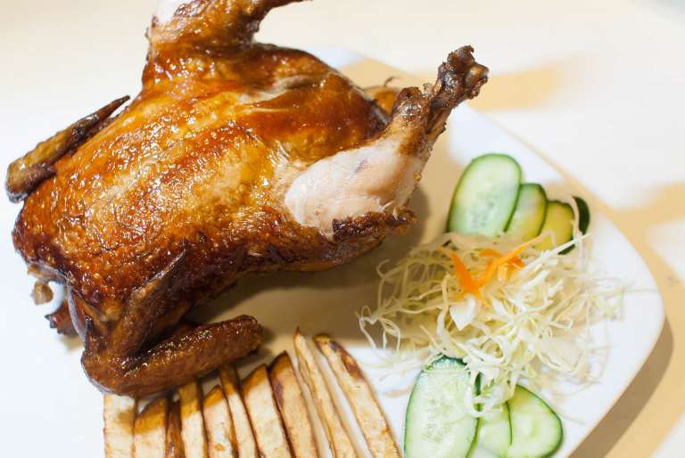 Chinese Fried Chicken (P528) - Let's Chow Rice and Noodle Haus restaurant Makati Cinema Square