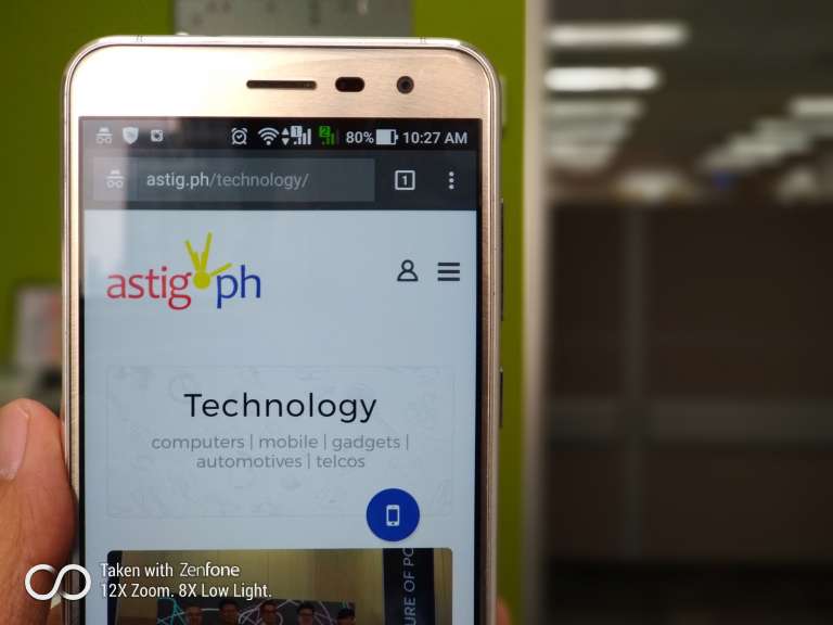 Zenfone 3 Zoom Portrait Mode uses computational photography to capture photos with blurred background, simulating the shallow depth of field in DSLR cameras (un-edited photo captured with a Zenfone 3 Zoom)