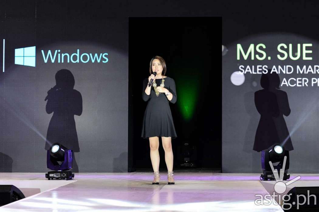 Sue Ong-Lim, Acer Philippines Sales and Marketing Director