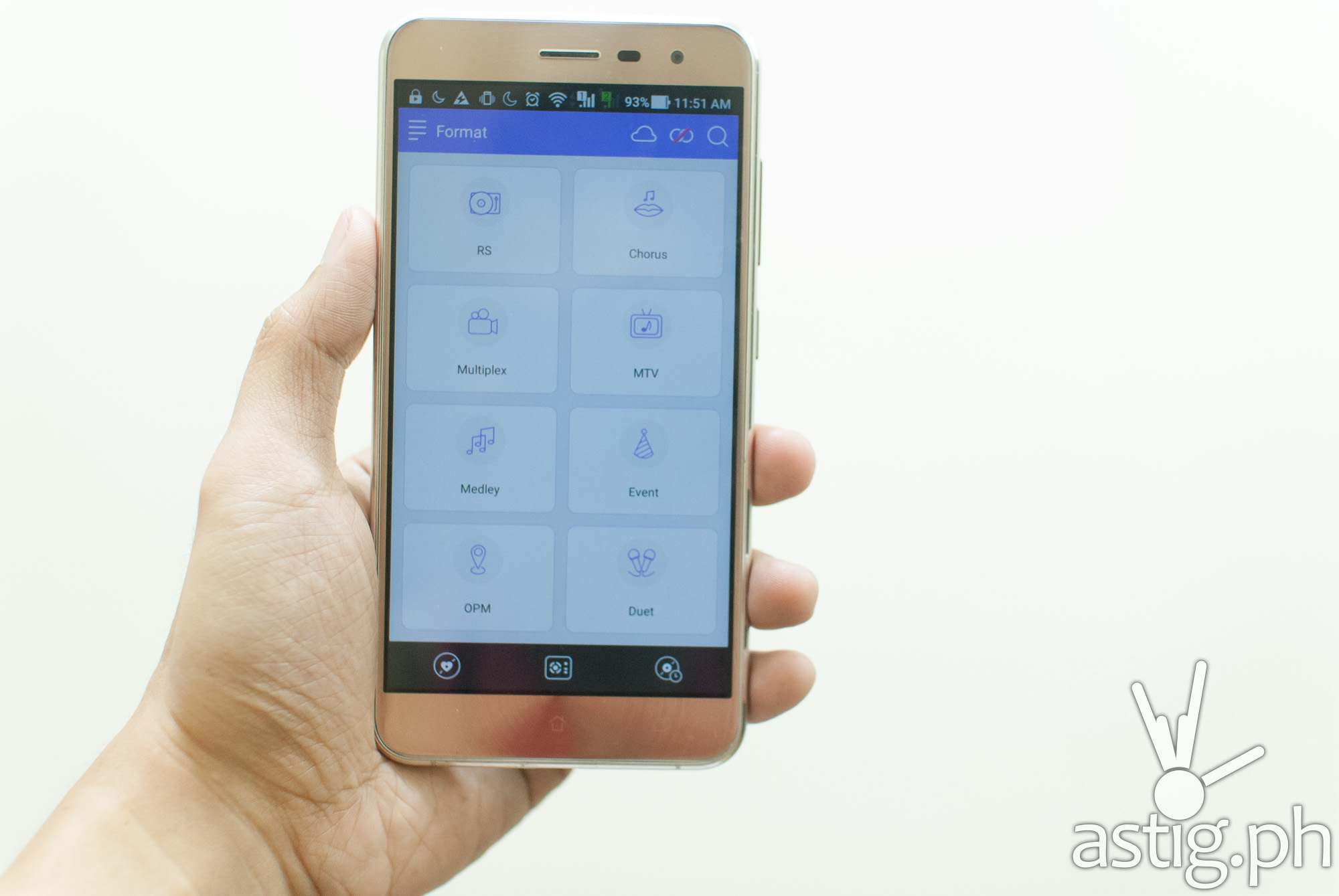 GV Smart App song types - Grand Videoke Symphony 3 Pro