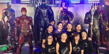 Justice League expo at SM North