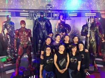 Justice League expo at SM North