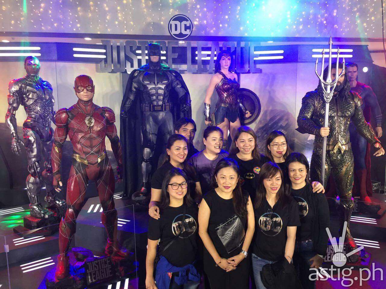 Justice League expo at SM North