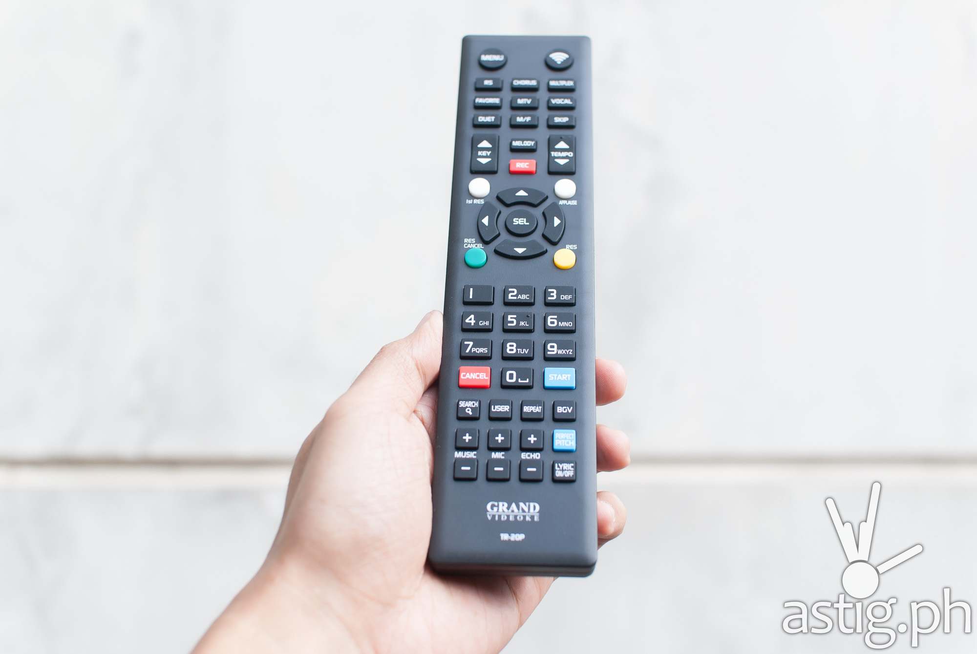 Remote control - Grand Videoke Symphony 3 Pro