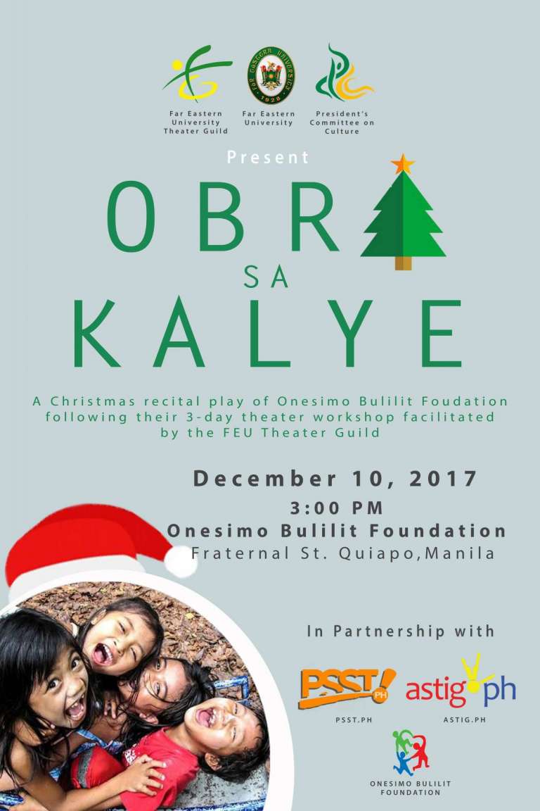 Obra sa Kalye event poster