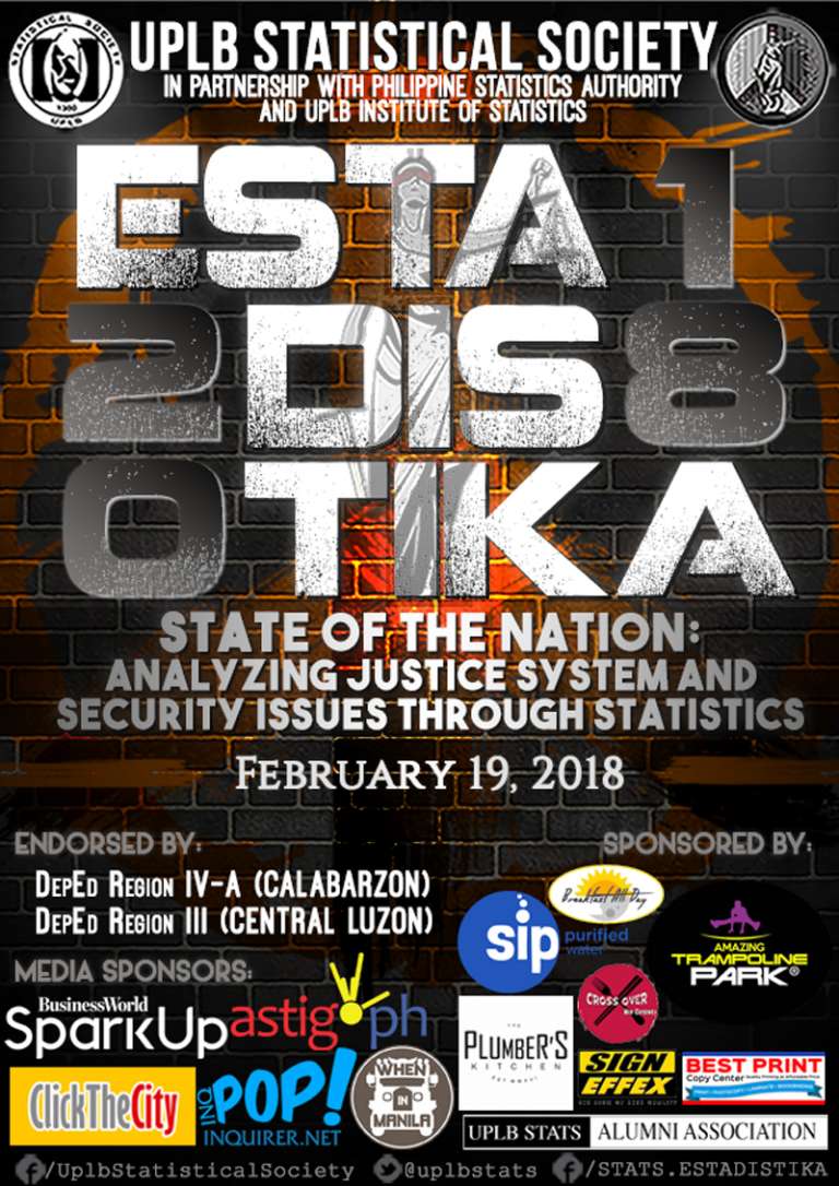 ESTADISTIKA 2018 event poster