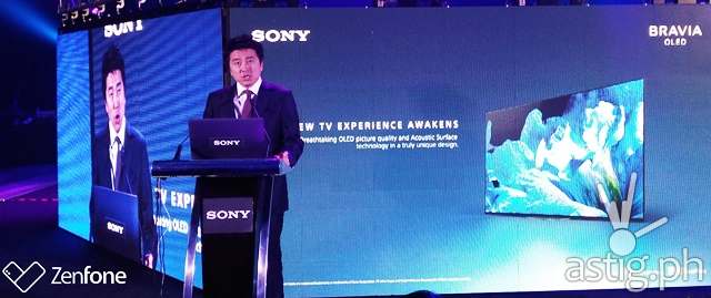 SONY BRAVIA OLED TV Nobuyoshi Otake
