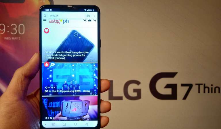 LG G7 ThinQ now available for P42,990