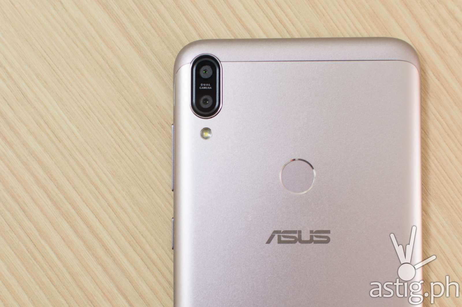 Zenfone Max Pro M1 dual rear cameras