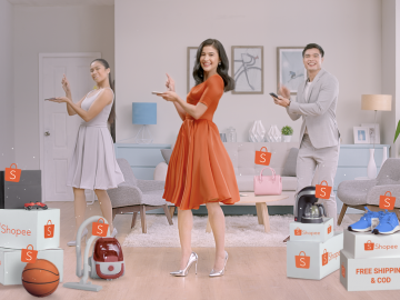 Anne Curtis does the Shopee Dance for Shopee 9.9 Super Shopping Day