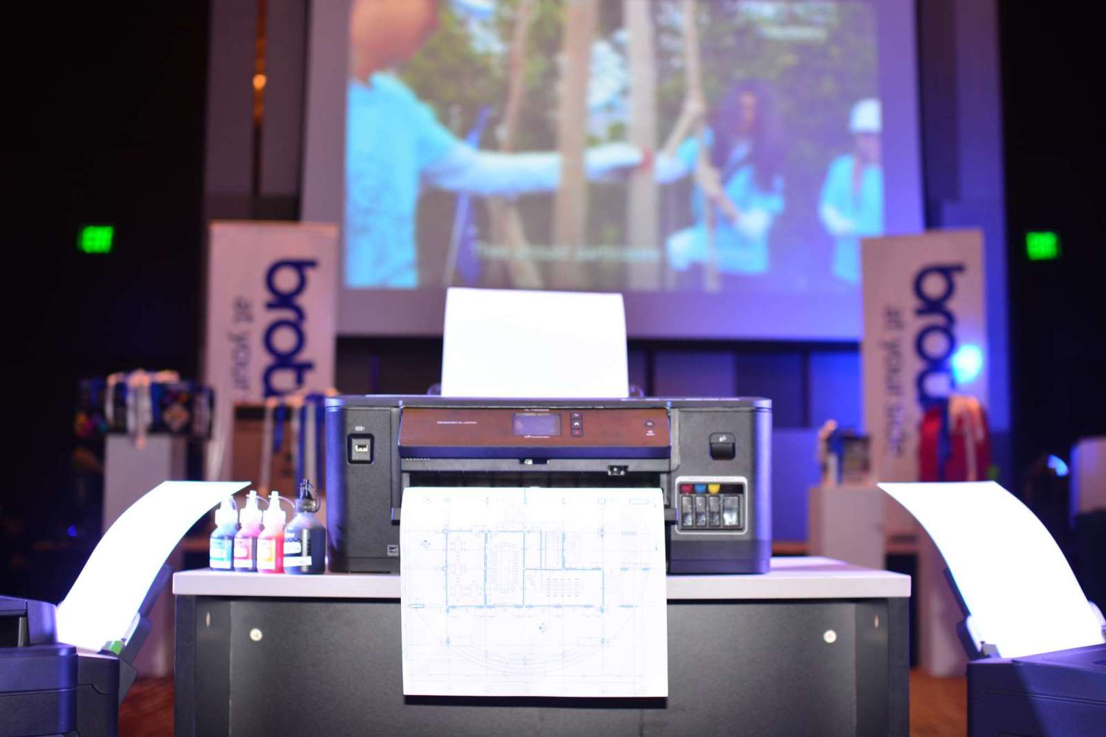 Brother HL-T4000DW A3 Series Inkjet Printer with refillable ink tank system