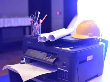 Brother MFC-T4500DW A3 Series Inkjet Printer with refillable ink tank system