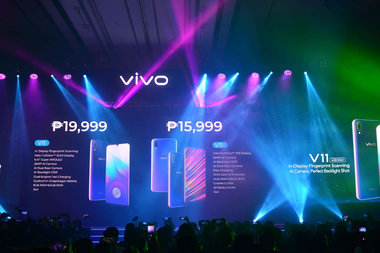 Vivo V11 Vivo V11i launch Philippines