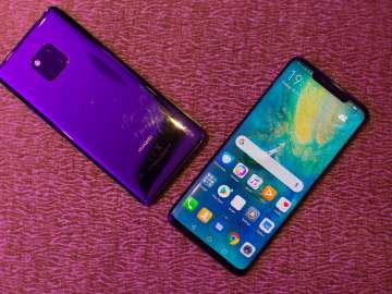 Huawei Mate 20 Pro - front and back