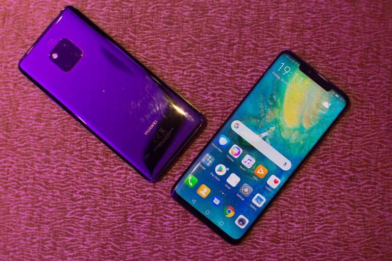 Huawei Mate 20 Pro - front and back