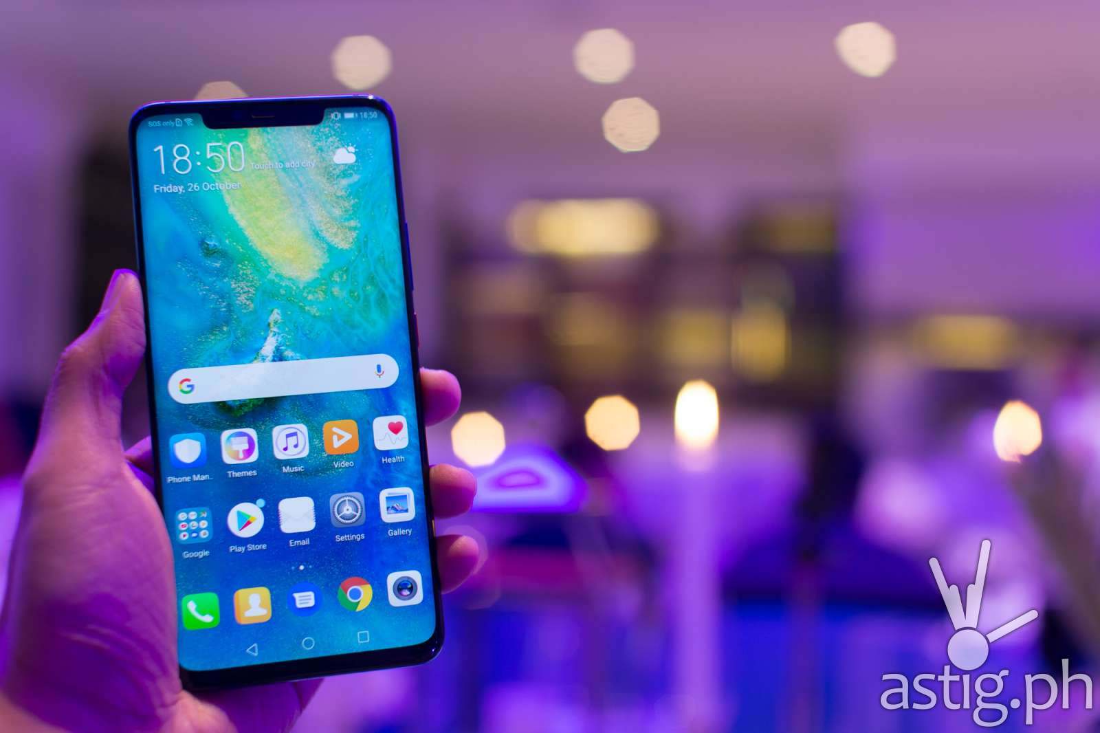Huawei Mate 20 Pro - handheld