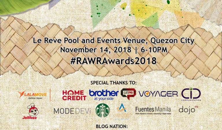 RAWR Awards 2018 complete list of nominees