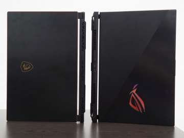 ROG Zephyrus S vs MSI GS65 Stealth Thin 8RF - Back