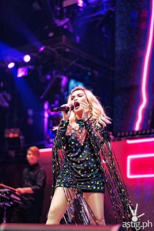 Exclusive performances of KZ Tandingan at the Cove Manila