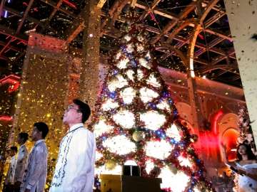 Okada Manila grand Christmas tree