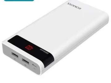 Original Romoss Powerbank Sense 6P 20000mAh LED Screen