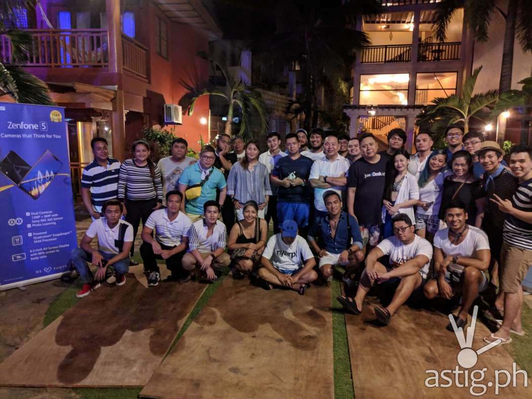 PixelMaster master group photo at Boracay opening taken on ZenFone 5 by Den Uy of TechKuya