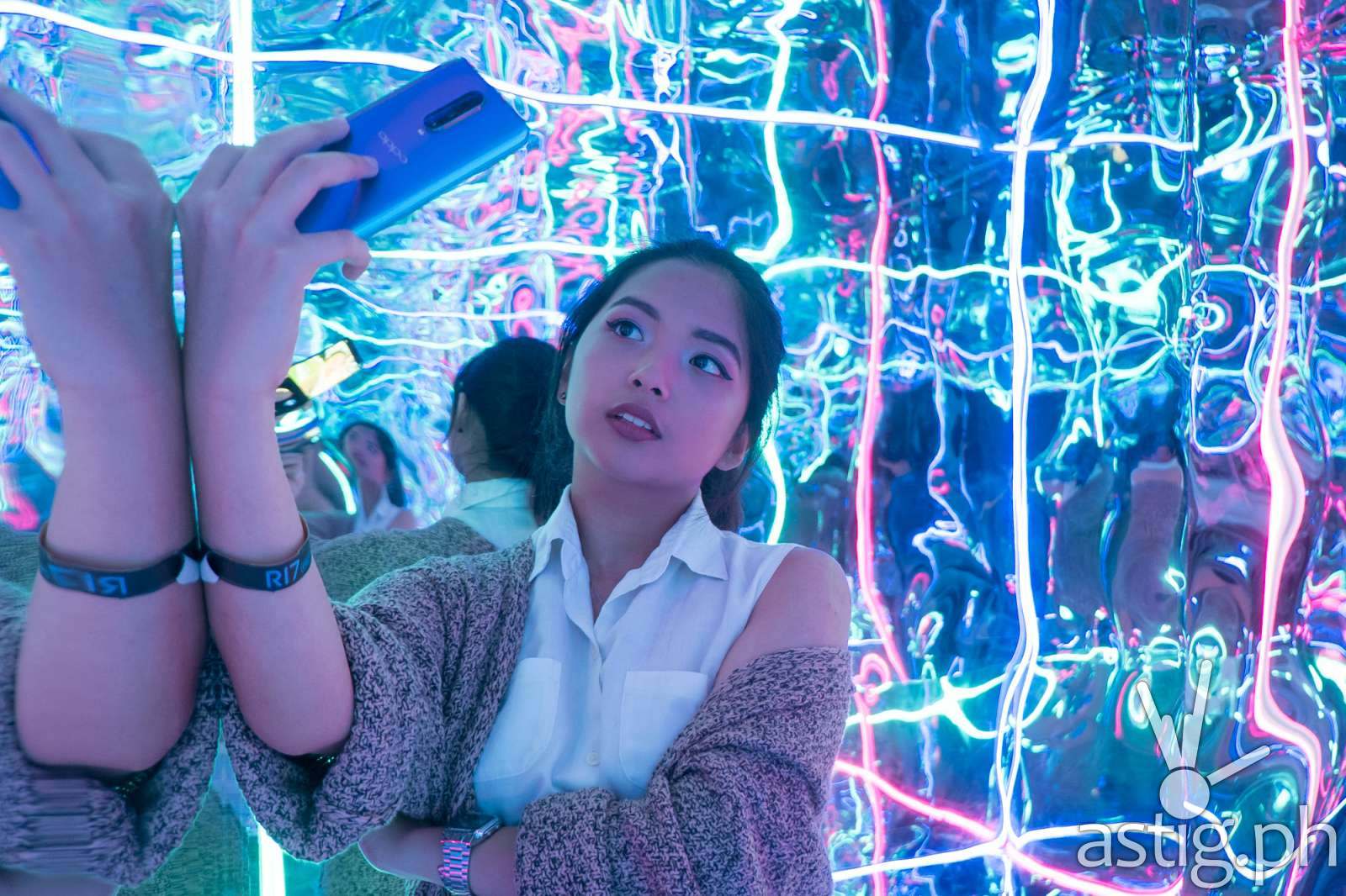 Nikki Andre of ASTIG.PH / TechKuya - OPPO R17 Pro Seize the Night event