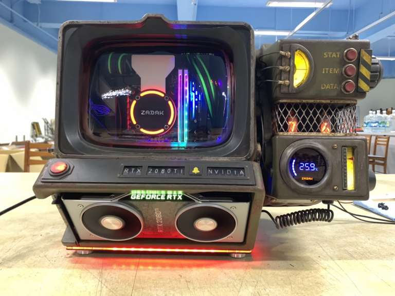 Fallout 76 Pip Boy custom PC build AK ZADAK NVIDIA (7)