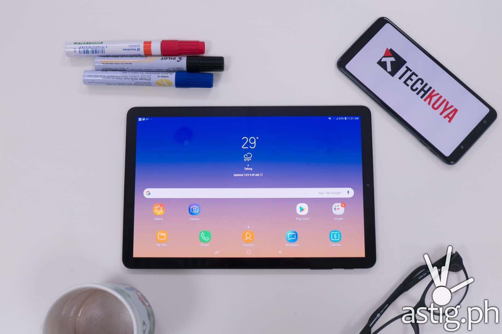 Flatlay TechKuya - Samsung Galaxy Tab S4 (Philippines)