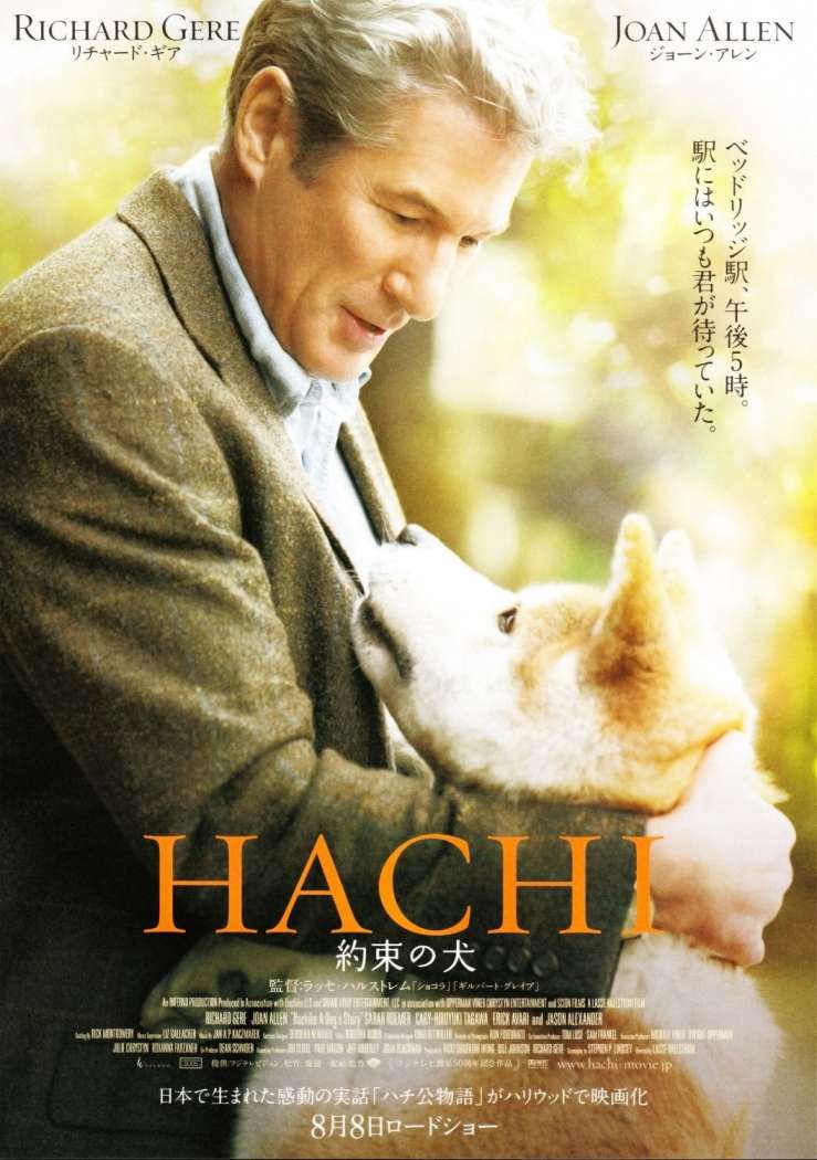 Hachi: A Dog’s Tale movie poster