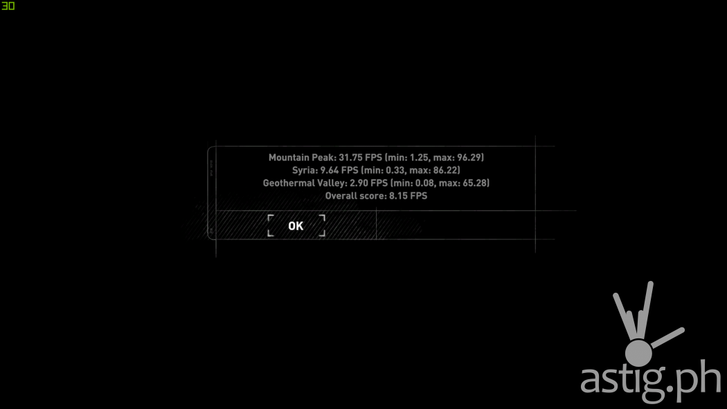 Rise of the Tomb Raider very high preset - ASUS TUF Gaming FX705GE